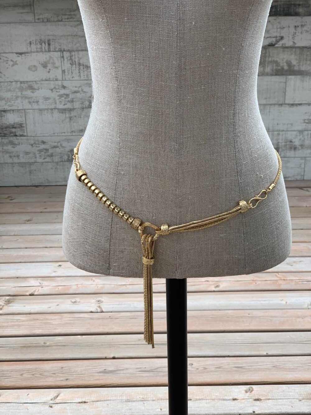 Vintage Gold Hip Waist Chain Belt Necklace Jewelry Beach Festival Boho Retro Y2K